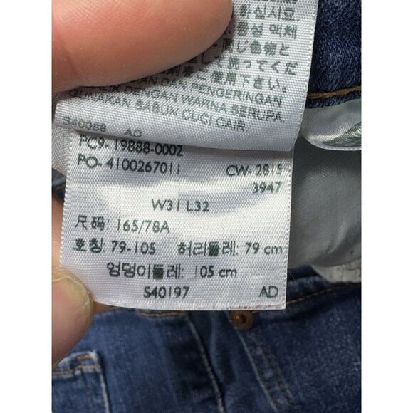 Levi's 415 Women's Relaxed Bootcut Blue Denim Jeans - Size 31x30.5 - Picture 8 of 8